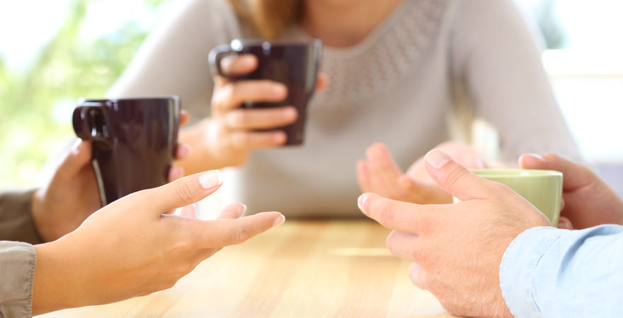 Kaffesnak på Skjern Bibliotek
